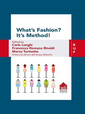 cover image of What's Fashion? It's Method!